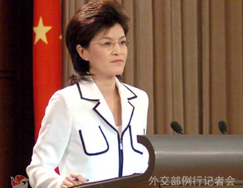 外交部女发言人姜瑜-女人发言