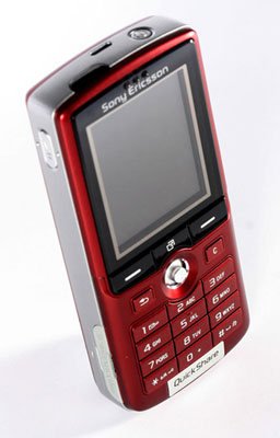 深红色款索爱k750手机限量发售