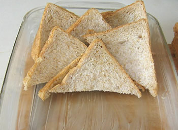 【图文】姜味面包布丁-面包-美食