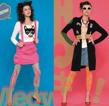 演绎春夏彩色丝袜的不同穿法-时尚-女性