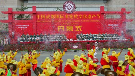 兰州太平鼓“鼓震华夏”