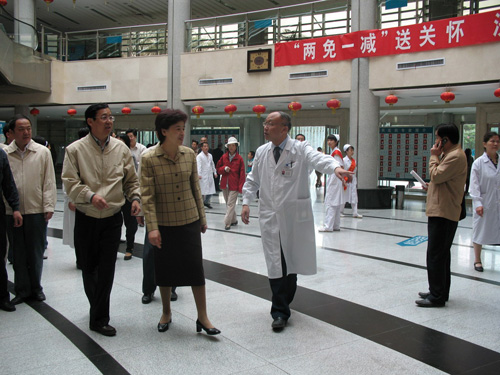 咸辉副省长对甘肃卫生事业的发展寄予厚望
