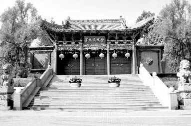 金天观 变身金城文化宫