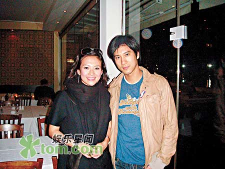 王力宏章子怡雅典聚餐