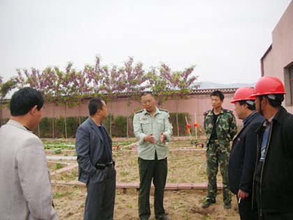 定西市临洮县政府投资23万元修建消防训练塔