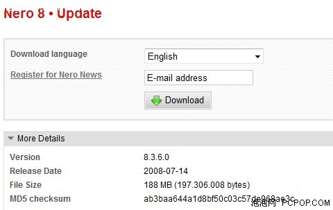 Nero升级至8.3.6.0 附送官方下载地址-光驱|Ne