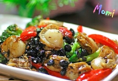 豆豉炒扇贝 安琪 安琪