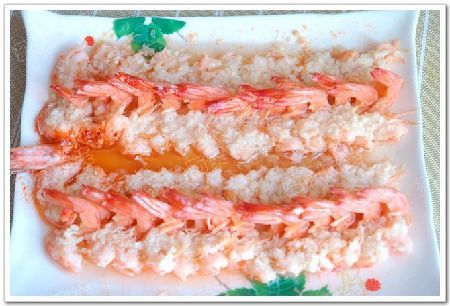 出水芙蓉虾 水上芭蕾舞-虾-美食