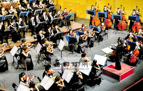 兰州市中学生新年音乐会演出(图)-,音乐会,-甘