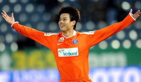 孙祥加时任意球破门 罚进致胜点球维也纳晋级