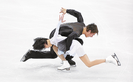 2009世界花样滑冰锦标赛在洛杉矶开幕(组图)-花样滑冰-甘肃日报