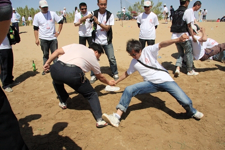 酒泉供电公司举办团青联谊活动-酒泉供电公司