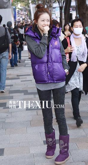 实用款个性马甲搭出多彩冬季-马甲|搭配-女性