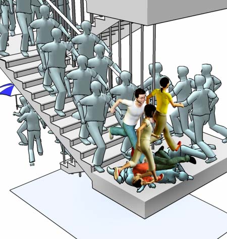 校园踩踏事故缘何\情节相似\