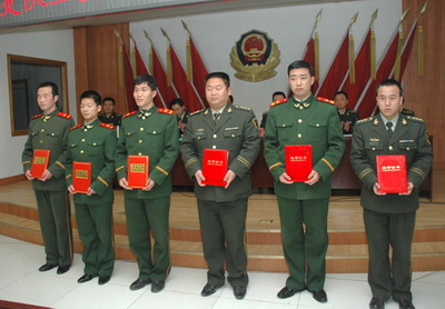 甘南消防支队隆重召开2009年度工作总结表彰