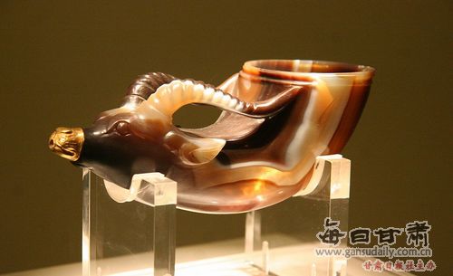 何家村窖藏文物展让网媒记者大开眼界-陕西行|文物-国内