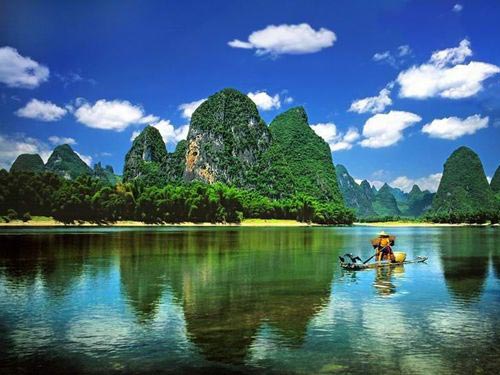 货币上的风景名胜地:桂林山水