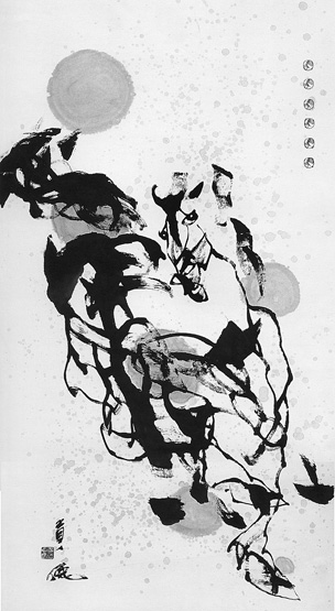 文化视点：访国画家赵贵德（组图）