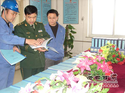 华亭消防大队对消防安全重点单位四个能力工