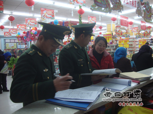 环县消防大队开展消防安全重点单位四个能力