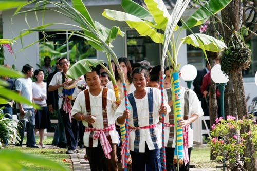 去泰国体验传统婚礼-泰国