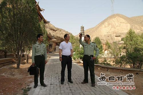 甘肃靖远为文物古建筑构筑“防火墙”-靖远消防-每日甘肃-专稿