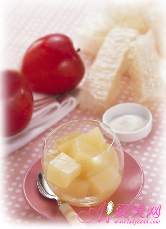 苹果果冻饮食减肥法吸脂排毒瘦得更健康-果冻