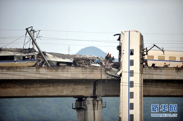 温州动车追尾事故:建议建立高铁安全风险监测