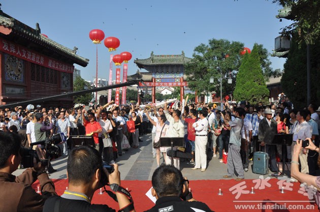 敦煌行·丝绸之路国际旅游节天水活动启动(组