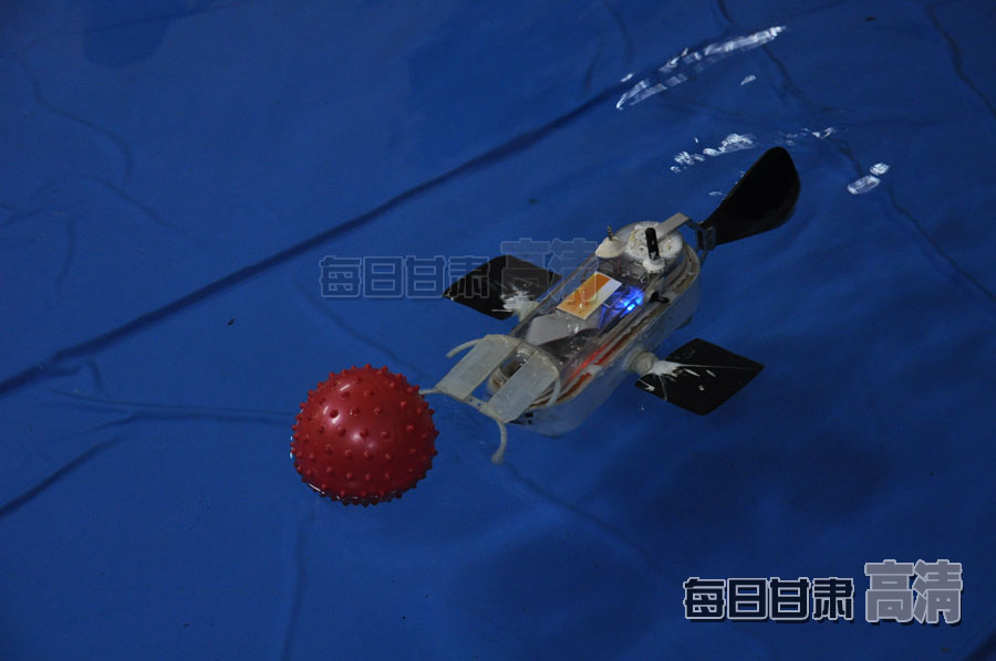 高清】2011中国机器人大赛水中机器人视觉带