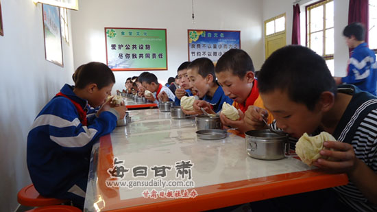 静宁细巷乡中心小学:寄宿制学校的发展梦想(组