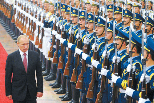 【特别关注】普京访华 投资友谊(图)-特别关注