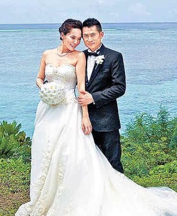 郭羡妮和老公.(资料图)