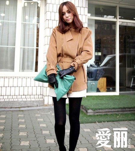 <em>冬季短裤</em>搭配惹桃花-短裤|搭配-<em>每日</em>甘肃-女性