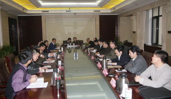 王永平陪同西北电网公司向省政府汇报工作