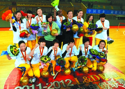 <em>中国女子篮球甲级联赛</em>(wcba)总决赛北京金隅队