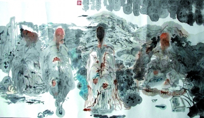 【国画】清初四僧-国画-每日甘肃-陇南日报