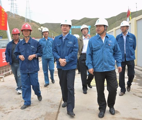 刘晋军到重点工程建设一线送清凉-省电力-每