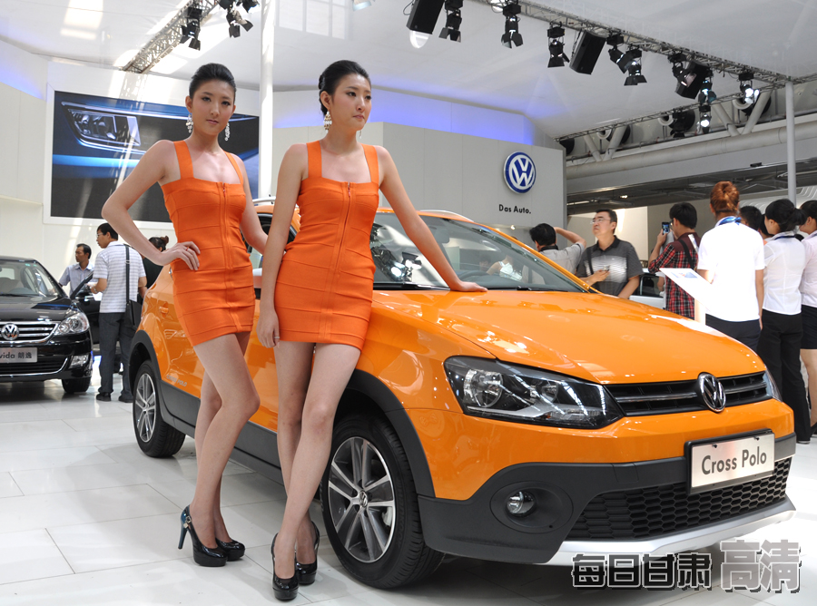 高清:2012第三届中国西部兰州国际车展靓丽车