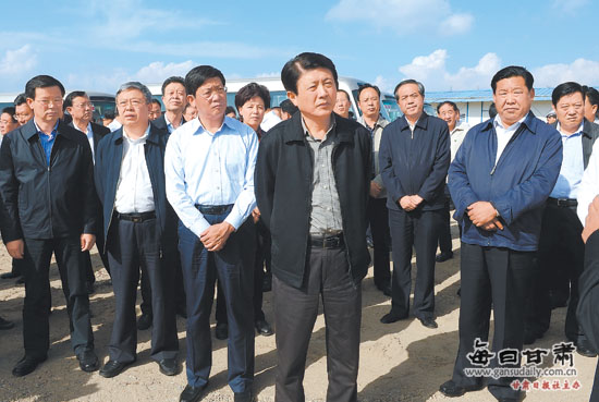 刘伟平率团在临夏州观摩新建项目 强调做大做