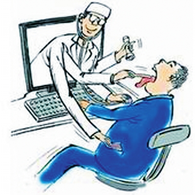 市民生病在网上求医问药网上自诊渐风靡-生