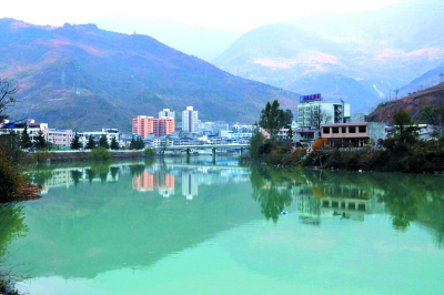 文县碧口镇打造魅力宜居小镇(图)-文县|碧口镇