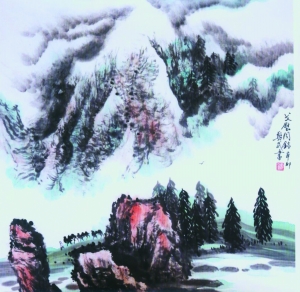 指墨间的女人--张兴武指情趣赏析-视频|赏析墨画工具情趣的自慰墨画用图片