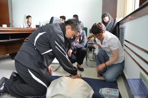 刘家峡水电厂开展心肺复苏法培训--每日甘肃