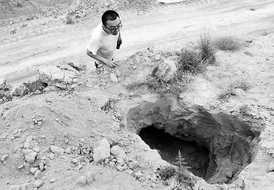 夜盗古墓偷挖彩陶 永靖贼影憧憧