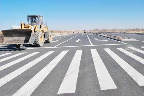 金塔县修建新城区道路-新城区|金塔县,-每日甘