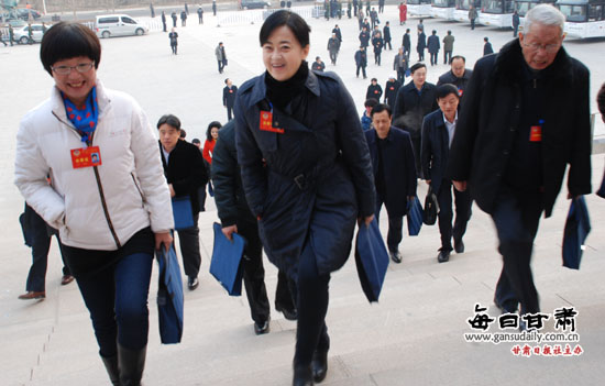 甘肃省十二届人大二次会议第二次全体会议:列