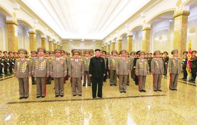 金正恩 晋升 38 将军 提士气-金正恩-每日甘肃-军