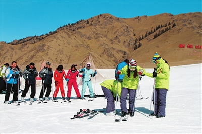 祁连山滑雪场