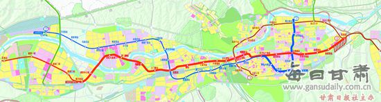 师向东)今年3月28日,兰州轨道交通线一期工程全线开工建设,线路西